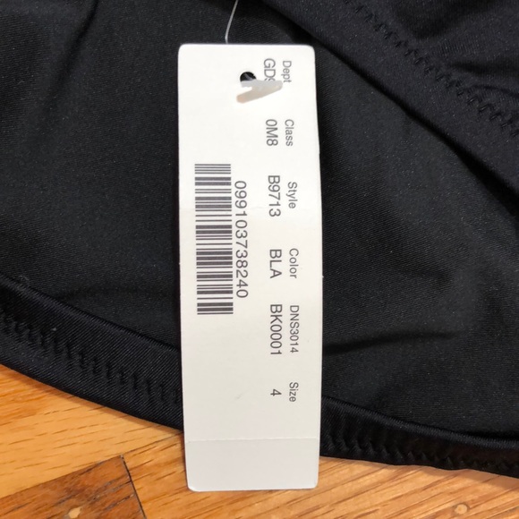 J. Crew NWT Black Cutout One Piece Swimsuit Sz 4 - Picture 6 of 14